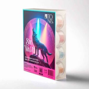 Tones She Wolf Iridescent Glitter Collection Acrylic Powders